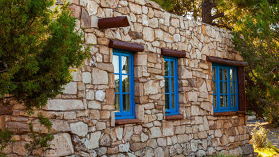 The Bright Angel Lodge is one of the South Rim properties that closed.