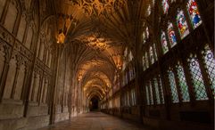 Gloucester Cathedral, a filming location for the Harry Potter films, is part of Adventure by AE's "England on Screen" hiking itinerary.