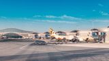 Zayed Airport in Abu Dhabi, the hub for Etihad Airways.