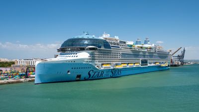Royal Caribbean's Star of the Seas in Cadiz, Spain.