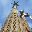 La Sagrada Familia is Spain's most visited tourist attraction.