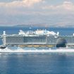 The Princess Cruises ship Sun Princess in Corfu. Carnival said close-in Europe bookings hit a snag in the second quarter but that 2027 departures on the Continent remained strong.
