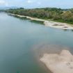 The Danube River is experiencing low water levels as Europe grapples with a drought.