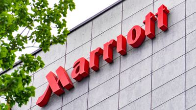 Marriott International said t its U.S.-Canada region had its best quarterly growth in more than three years.