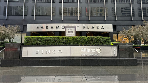 Paramount Plaza pictured in 2024. Internova has been headquartered there since 2018.