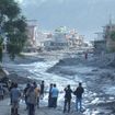 Destruction caused by flooding in Nuwakot, Nepal.