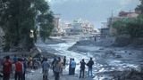 Destruction caused by flooding in Nuwakot, Nepal.