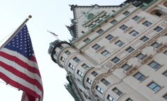 The Plaza Hotel's facade will undergo restoration work.