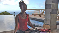 Dispatch, St. Kitts: Meditation before mealtime