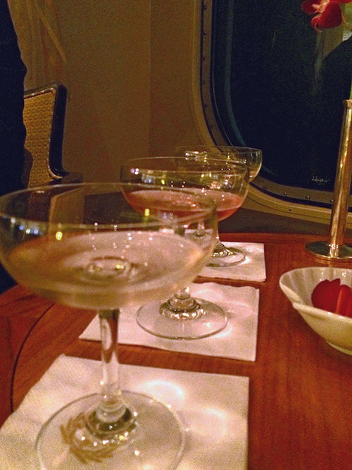 Onboard the QM2: Break open the bubbly