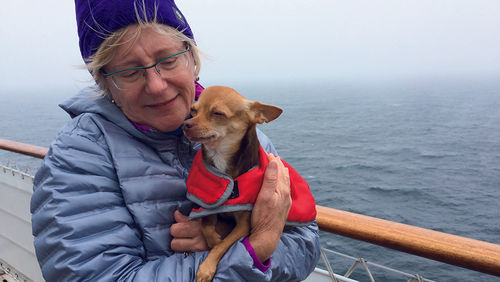 Onboard the QM2: Going to the dogs