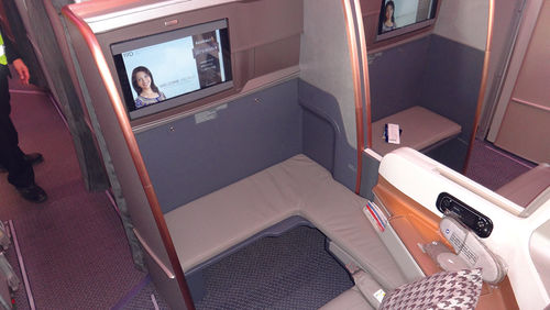 Dispatch, Singapore: Time flies in an extra-wide seat