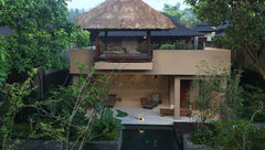 A villa at the Hoshinoya Resort in Bali.