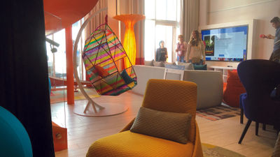 A view of the Ultimate Family Suite on Royal Caribbean International's Symphony of the Seas.