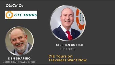 Sponsored Video: CIE Tours on What Travelers Want Now