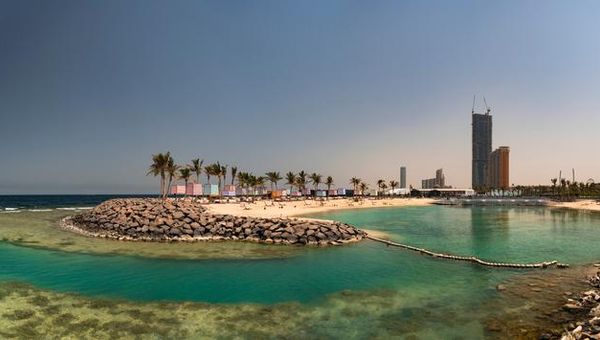 Jeddah Corniche, Saudi Arabia. (photo via Matthew Starling / iStock / Getty Images Plus)