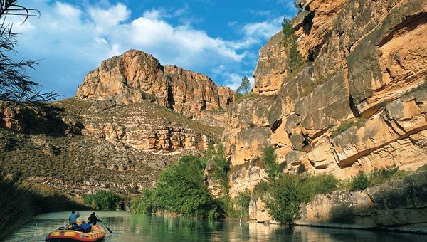 Spain's Cañón de Almadenes offers beautiful natural surroundings combined with a UNESCO World Heritage Site status. Spain's Cañón de Almadenes offers beautiful natural surroundings combined with a UNESCO World Heritage Site status.