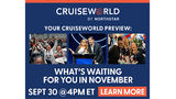 Your CruiseWorld Preview: What’s Waiting for You in November