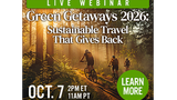 Green Getaways 2026: Sustainable Travel That Gives Back