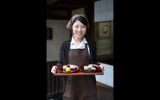 Sweets for sale on the Nakasendo in the city of Nakatsugawa.