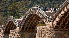 The natural beauty of Japan as seen through the lens of an award-winning photographer and writer, as he explored the Nakasendo Way and other walking tours. Pictured here, historic Kintaikyo Bridge in Iwakuni, a great area for hiking.