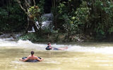 River tubing is one of the main activities on the farm.
