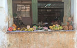 Travel Weekly Editor in Chief Arnie Weissmann had the opportunity to visit the country in March and found that, despite what some may fear, there isn't any reason for great concern that ''authentic'' Cuba will be overwhelmed by American influence anytime soon. Pictured here, fresh produce on the window sill of a building in Old Havana indicates there’s a market is within.
