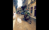 Beer delivery in Old Havana.