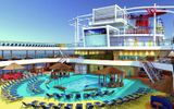 The Vista's resort-style pool deck.