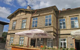 One of Tallinn's traditional wooden houses, now home to a restaurant called Neikid.