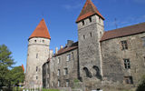 Part of Tallinn's medieval city walls.