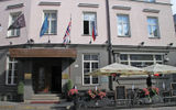 St. Petersbourg Hotel, where members of the tour group stayed. Located in Tallinn's Old Town, the building dates to the 14th century, with hotel operations from 1850, making it the city's oldest operating hotel.