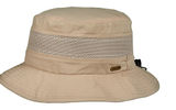 Hats off, or really, hats on, to the next three products: Whether you are adventuring in a rain forest or luxuriating in your own backyard, these hats feature an odorless nylon fabric that incorporates a patented insect repellant technology to repel mosquitos, ticks, ants, chiggers, flies and midges. Appropriate for men and women, the Stetson No Fly Zone Boonies, which come with a 2.5-inch brim in a neutral khaki color, are available with mesh insert sizing toggle and a sun shield to protect the back of your neck or with a chin strap.