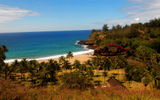 Lawai Bay fronts Kauai's popular south-shore attractions Allerton and McBryde Gardens.