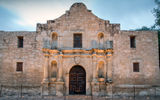 ''Remember the Alamo!'' was the rallying call of Texans fighting Mexican troops for their independence after the fall of the fortress on March 6, 1836. Originally named Mission San Antonio de Valero, the adobe structure became the last stand for 189 defenders including Jim Bowie, William B. Travis and David Crockett. Far outnumbered, the defenders held off the onslaught of General Santa Ana's army of thousands for 13 days. Though the Alamo fell, it has risen as San Antonio's most famous historic site.