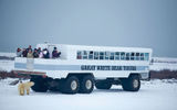 A Great White Bear Tours Polar Rover.