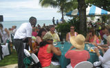 Agents attended a trade show and sat down for a buffet lunch at the Sunset Jamaica Grande in Ocho Rios during the Jamaica Tourist Board’s islandwide blitz.