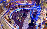 The atrium on the Carnival Fantasy