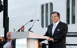 Travel Weekly's Johanna Jainchill spent three days on Oceania Cruises' first newbuild, the 1,250-passenger Marina, on a preview cruise for executives' friends and family, travel agents and journalists. Oceania's founder Frank del Rio called the ship the beginning of "the next phase of Oceania's evolution." TW photo by Johanna Jainchill