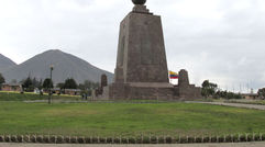 Travel Weekly's Eric Moya was in Ecuador for the 37th Annual TravelMart LatinAmerica, held in Quito Sept. 19 and 20. Over six days, he toured the country's capital as well as Guayaquil, its largest city. Pictured here, the Mitad del Mundo equatorial monument, about an hour outside Quito. The 100-foot-tall monument was completed in 1982. Photos by Eric Moya; posted Sept. 26, 2013