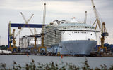 The Oasis of the Seas is on schedule for a late October delivery.