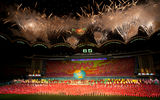 Restrictions on U.S. citizens visiting North Korea on tourism visas were lifted in 2010, according to Koryo Tours founder Nick Bonner, which expands some of the itineraries available to Americans. Previously, access was only allowed during the annual Arirang Mass Games, above. Photos by Mark Edward Harris