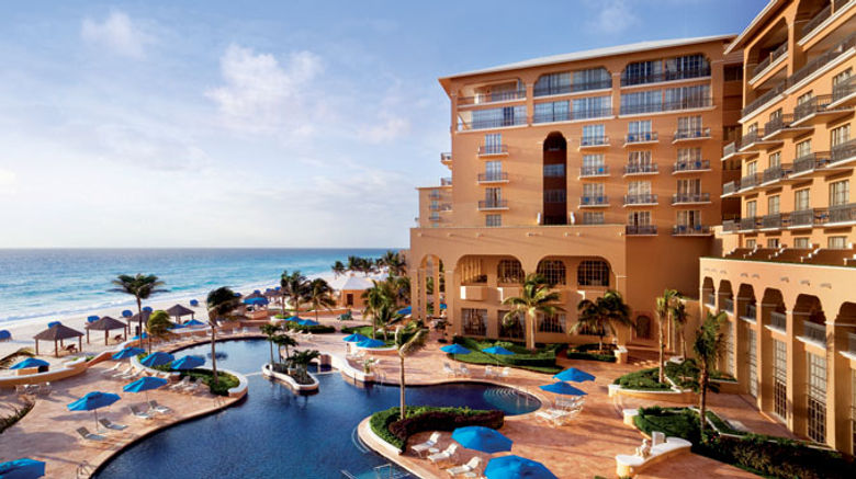 During a recent visit to Cancun, Travel Weekly editor-at-large Johanna Jainchill stayed at the Ritz-Carlton, Cancun, sampling its fine dining and resort facilities. During down time, she rented a car and ventured outside of the city on her own to see what the surrounding area has to offer. Pictured here, the pool and beach at the Ritz-Carlton, Cancun.