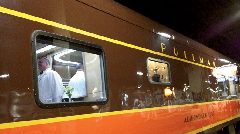 Pullman Rail Journeys, part of the Premier Rail Collection of seven railroads and companies owned and operated by Iowa Pacific Holdings, launched scheduled overnight sleeper car service between Chicago and New Orleans last year in rail cars restored to the original Pullman design. The service operates weekly in both directions. A Chicago-New York itinerary is slated for early 2015. TW photos by Gay Nagle Myers; posted May 27, 2014