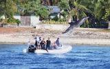 Often overshadowed by sister islands Bora Bora, Tahiti, Moorea and Tetiaroa (aka Brando Island), Rangiroa has long been known to scuba divers for its crystal-clear waters in what is the largest lagoon in French Polynesia. But first, the flying dolphins. When the tide changes, dolphins that live in Rangiroa's Tiputa Pass sometimes shoot 20 feet into the air before arcing down. TW photos by Arnie Weissmann, unless otherwise noted; posted Oct. 24, 2014