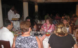 Agents at dinner at Secrets St. James resort, Montego Bay, Jamaica