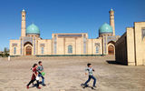A mosque in Tashkent, Uzbekistan. The 'Stans rank among the world's most secular Muslim countries. Photo by Michel Behar