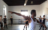 Members of the Pro Danza dance company in Havana rehearse several hours a day each day.