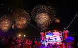 Fireworks were launched on the Hudson River while the Epic played host to NBC’s broadcast of the Macy's Fourth of July Fireworks show.