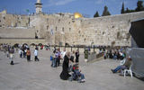 The Western Wall in Jerusalem is considered the holiest place in Judaism.